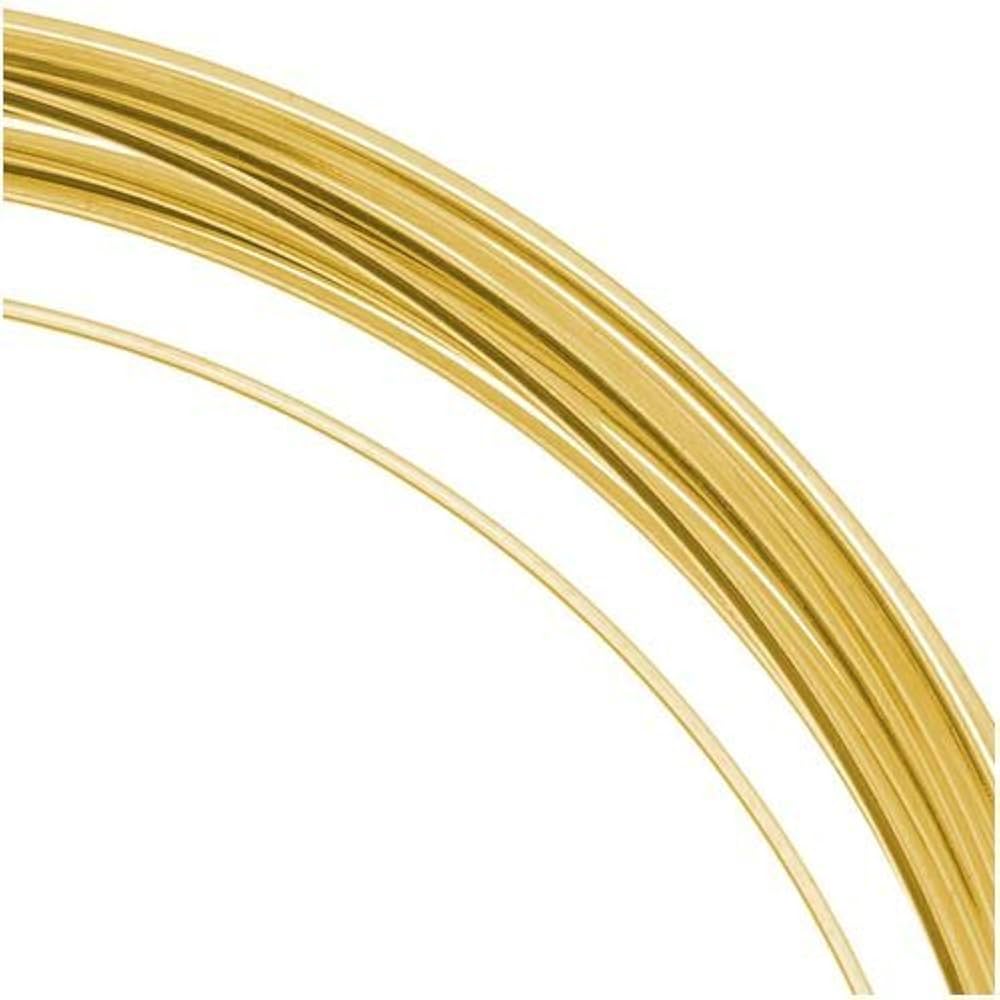 Amazon.com: Solid 14 K Yellow Gold Wire, 20 Gauge, 6 Inches
